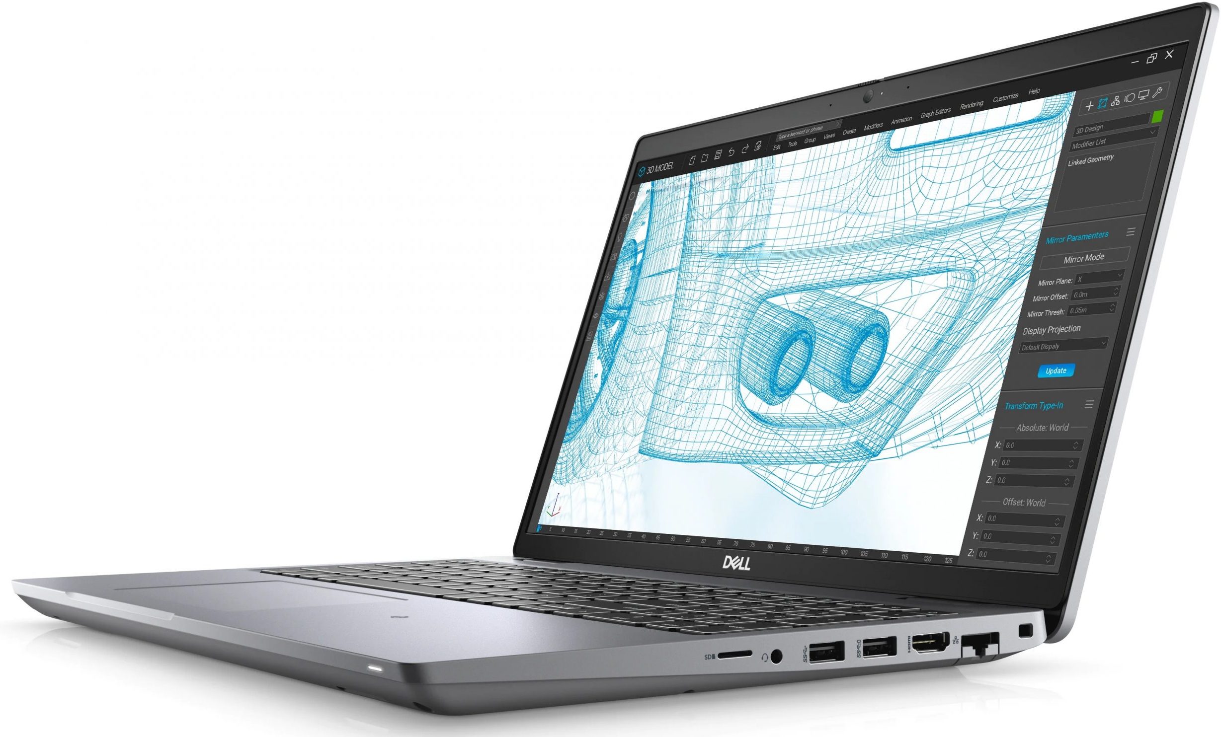 Portátil Dell Precision 3561 GRADO B + NVIDIA T1200 4GB tecl. num. castellano